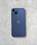 Sleek Matte Blue iPhone Case